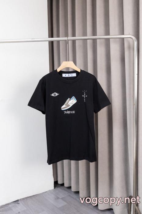 再入荷！ 最安値！  ユニセックスで定番のTシャツブランド コピー 激安Off-White_0_3