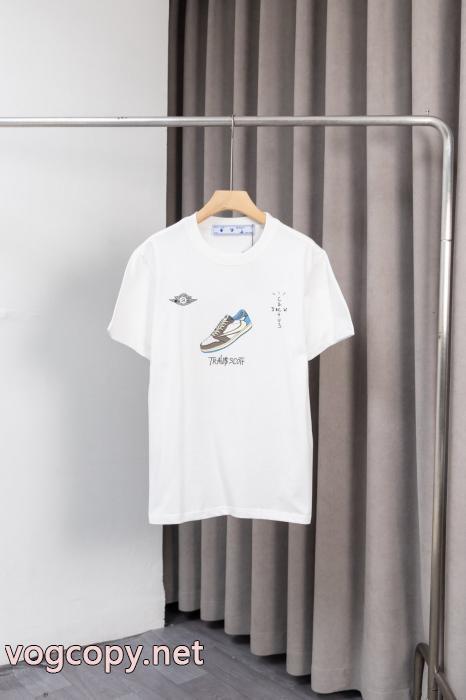 再入荷！ 最安値！  ユニセックスで定番のTシャツブランド コピー 激安Off-White_0_4