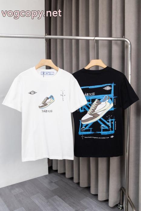 再入荷！ 最安値！  ユニセックスで定番のTシャツブランド コピー 激安Off-White_0_5