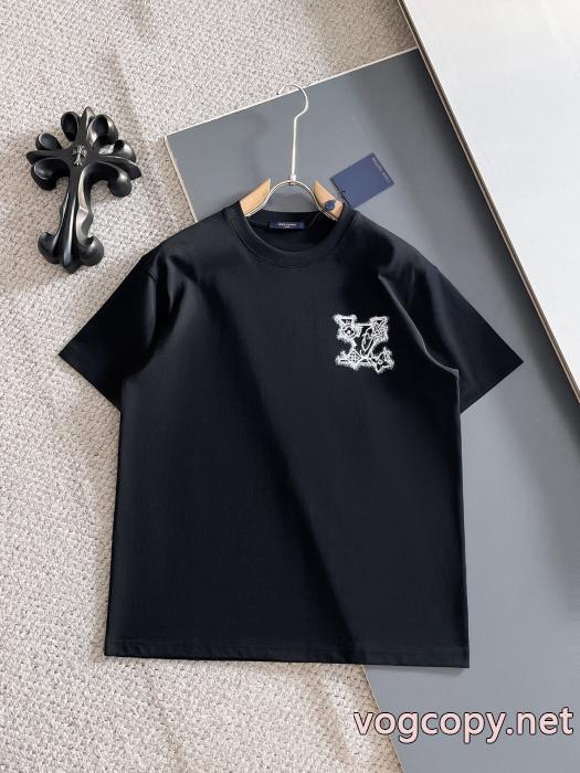 Tシャツ上品な印象 最新とても可愛い 旅行にも最適LOUIS VUITTONスーパー コピー 通販_0_1