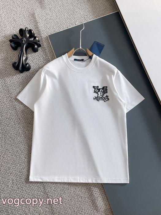 Tシャツ上品な印象 最新とても可愛い 旅行にも最適LOUIS VUITTONスーパー コピー 通販_0_2