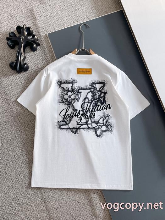Tシャツ上品な印象 最新とても可愛い 旅行にも最適LOUIS VUITTONスーパー コピー 通販_0_3