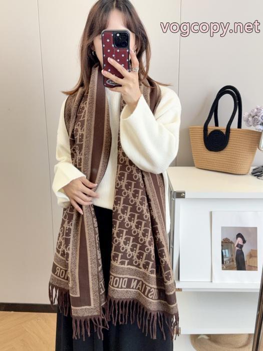 VIPセールで破格 超激得250%新品 流行の最前線ブランド 激安Diorマフラー_0_0