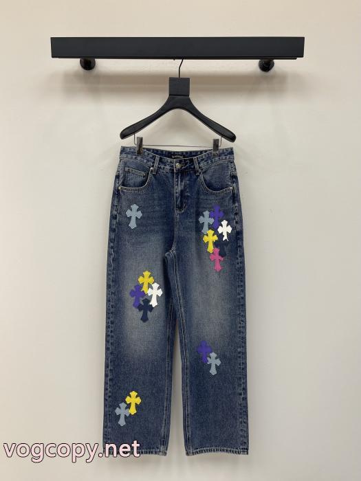 偽物 ブランド 販売贅沢な気分 人気商品登場 甘い風ジーパンCHROME HEARTS_0_0