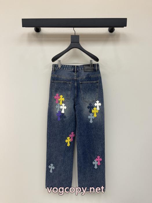 偽物 ブランド 販売贅沢な気分 人気商品登場 甘い風ジーパンCHROME HEARTS_0_3