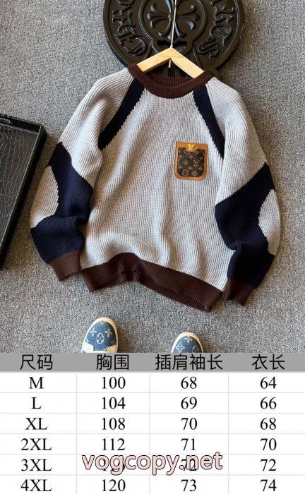 スーパー コピー 販売セーターLOUIS VUITTON大人気ブランド 25新作限定版プリント 秋冬話題アイテム_0_1