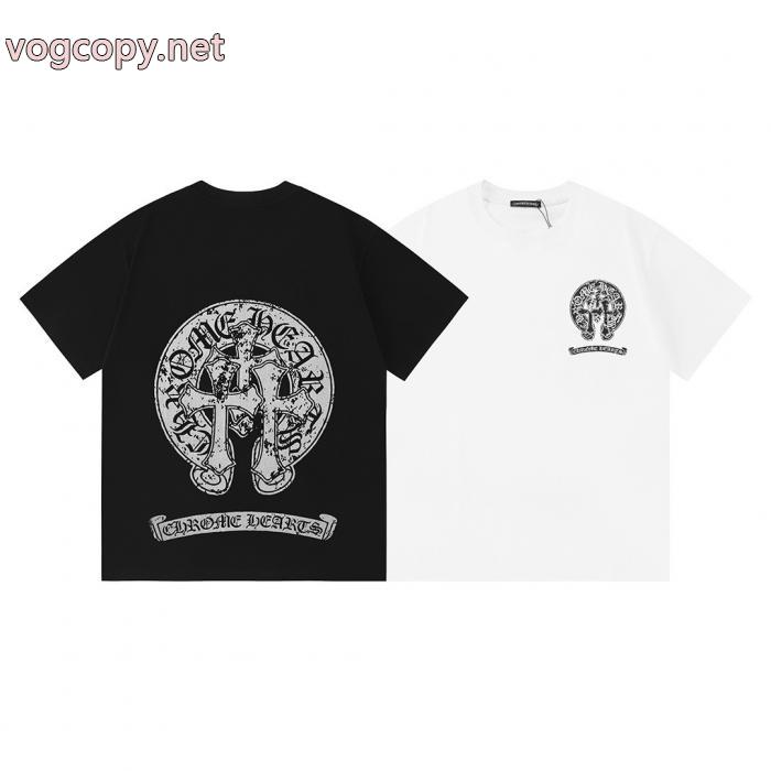 韓国の人気 新品入荷 値段が安い高品質Tシャツクロムハーツブランド スーパー コピー 通販_0_3
