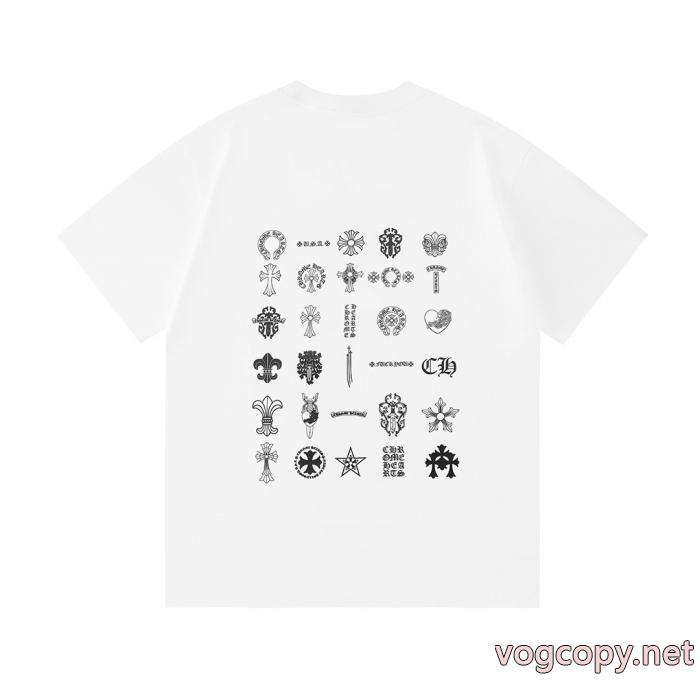 CHROME HEARTSブランド コピー 専門Tシャツ限定版プリント 人気商品限定セール 人気新作_0_2