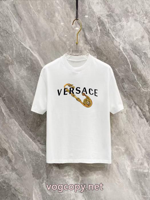 上質な素材採用 250％本物保証 新作入荷VERSACE 2025ブランドスーパーコピーTシャツ_0_0