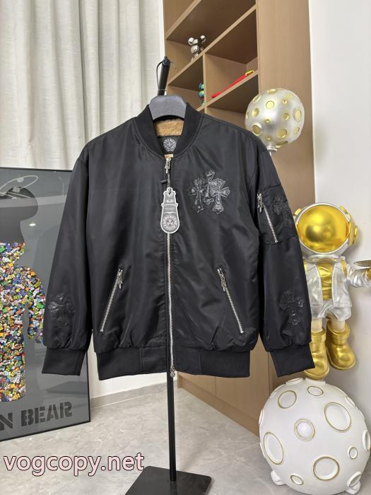  2025ブランド コピーCHROME HEARTSジャケット通勤スタイル 品質感 日本で大人気！新作_0_1
