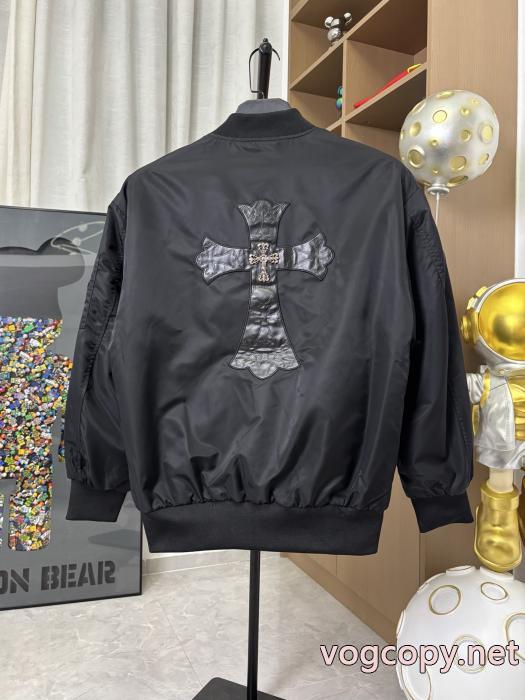  2025ブランド コピーCHROME HEARTSジャケット通勤スタイル 品質感 日本で大人気！新作_0_2