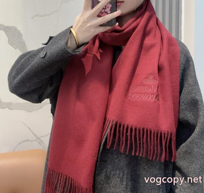 高級感のある 冬の涼しい人気新作 上質  VIVIENNE WESTWOODブランド コピー 販売店マフラー_0_0