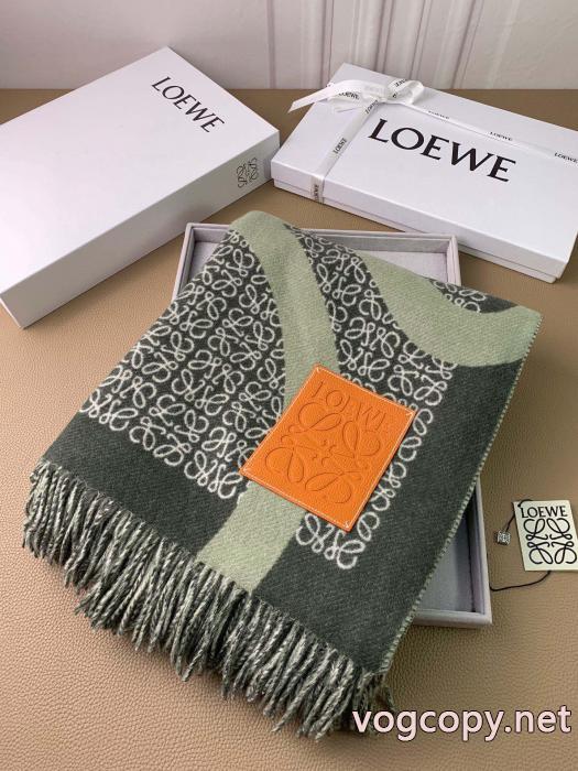 新作追加！ 高級感あるスタイル セレブも多数愛用LOEWEマフラーブランド 激安_0_3