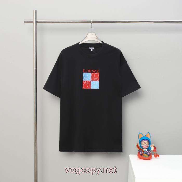 LOEWE歴代人気モデル クラシカルなデザイン 韓国高級服偽 ブランド 販売Tシャツ_0_0