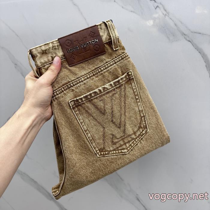 ブランド 偽物 激安 通販LOUIS VUITTONジーンズ優雅さに溢れる 期間限定激安 サイズ豊富_0_3
