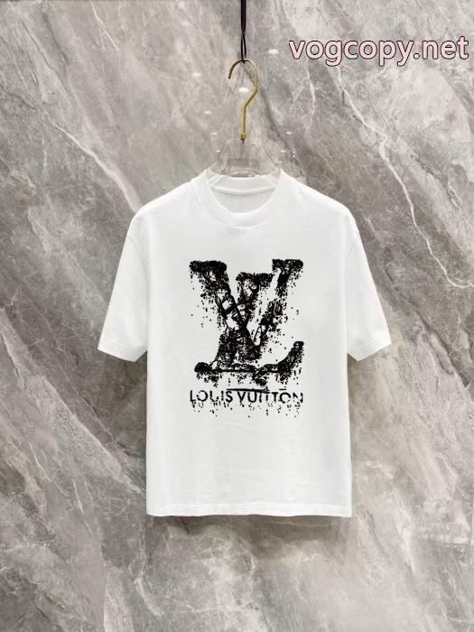 偽物 ブランド 販売LOUIS VUITTONTシャツ着まわしアクセント 最新入荷 一目瞭然人気ブランド_0_1