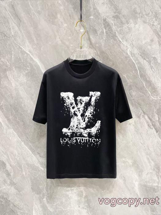 偽物 ブランド 販売LOUIS VUITTONTシャツ着まわしアクセント 最新入荷 一目瞭然人気ブランド_0_2