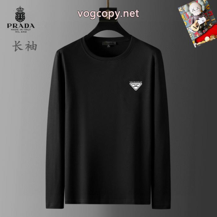 PRADAブランド コピー 着払いTシャツ全国無料得価 毎年大人気商品 大人でお上品_0_1