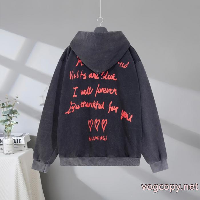 激安 通販 ブランドルックスの良い ランキング商品  マストアイテム新入荷BALENCIAGAパーカー_0_1