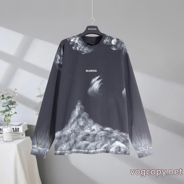 限定SALE 華やかな 2025年秋冬最旬トレンド長袖TシャツBALENCIAGA激安 通販 ブランド_0_0