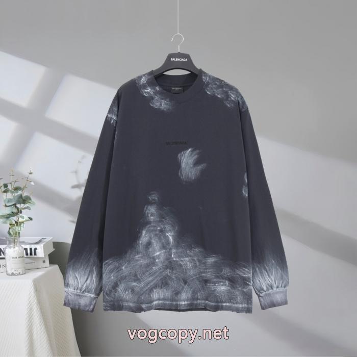 限定SALE 華やかな 2025年秋冬最旬トレンド長袖TシャツBALENCIAGA激安 通販 ブランド_0_4