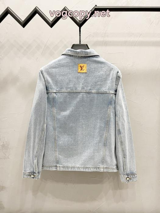 大幅値引き 高品質 人気 優雅さに溢れるコピー 商品 販売デニムのコートLOUIS VUITTON_0_0