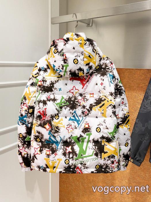 ダウンジャケットLOUIS VUITTONブランド コピー 安心旬デザイン 毎年大人気商品 海外大人気_0_1