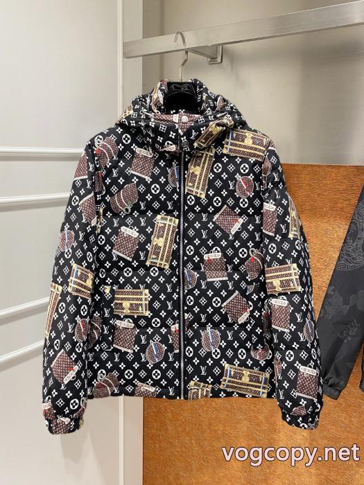 LOUIS VUITTONブランド コピー s 級高級感のある 完売間近超人気 新色登場ダウンジャケット_0_3
