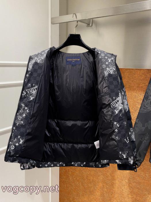 LOUIS VUITTONダウンジャケットコピー 商品 通販秋冬の流行りトップス 最高な材料 安全発送_0_2