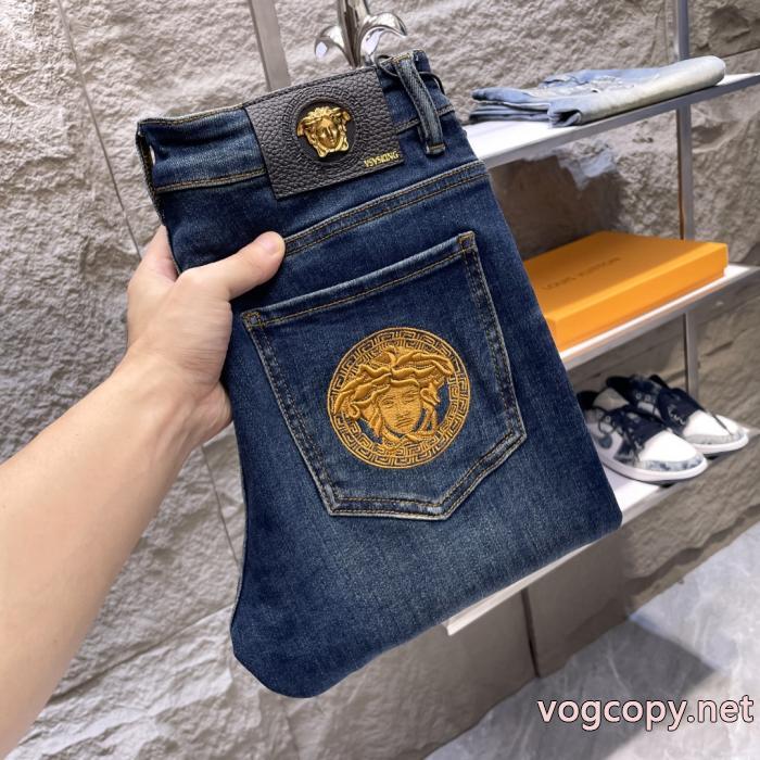 実用的な一品 クラシカル 数量限定爆買いブランド 偽物 激安ジーンズVERSACE_1_3