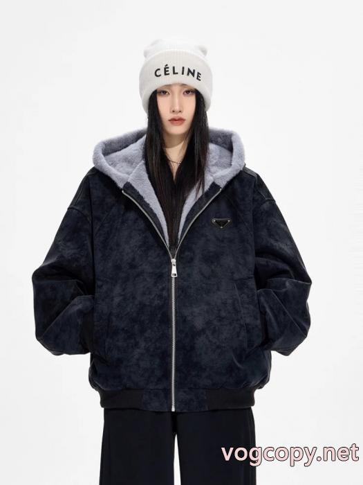 VIPセールで破格 2026冬のトレンド 当店限定ブランド 偽物 通販PRADA綿の服_0_3