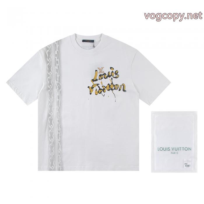 TシャツLOUIS VUITTONブランド 激安最新大人気 お勧め 上質なもの_0_4