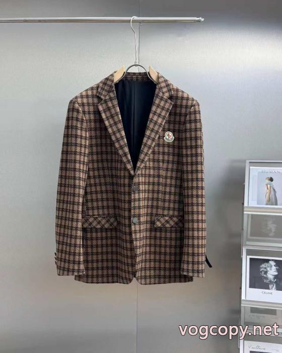 最安値に挑戦 大人気で争奪戦 素敵な商品スーツコートMONCLERスーパー コピー 安心_0_1