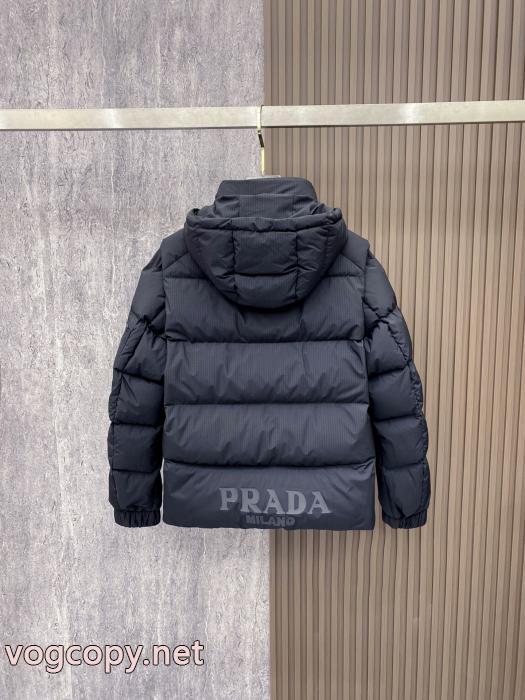 上品スタイル 着心地良く オススメ商品ブランド 偽物 激安 通販PRADAダウンジャケット_0_2
