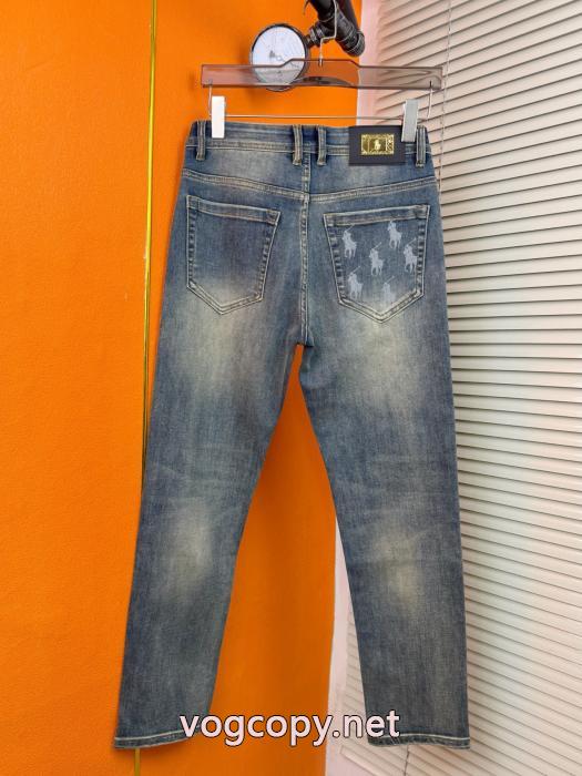 偽物 ブランド ショップ通勤の定番 映え度MAX キラキラPolo Ralph Laurenジーンズ_0_3