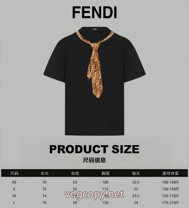 FENDI超限定即完売 SALE年末年始限定 今季話題の一級品Tシャツコピー ブランド 優良_0_3