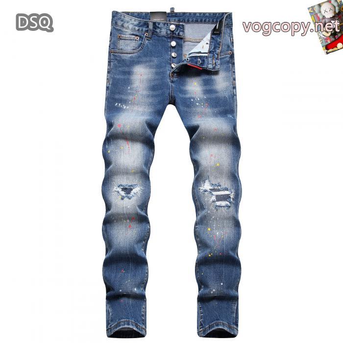DSQUARED2コピー ブランド 優良完売再入荷   高品質限定アイテム 新作入荷品質保証ジーンズ_0_4