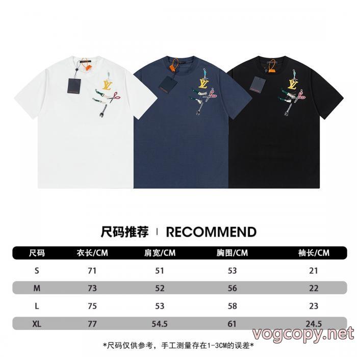 Tシャツ激安 ブランド 通販品質高き人気アイテム 先取り秋冬限定新作 新品入荷2026LOUIS VUITTON_0_5