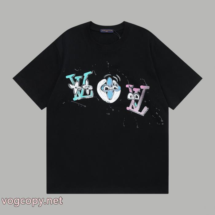 ブランド コピー 激安TシャツLOUIS VUITTONクール印象 最安値に挑戦 ストリートファッション_0_1