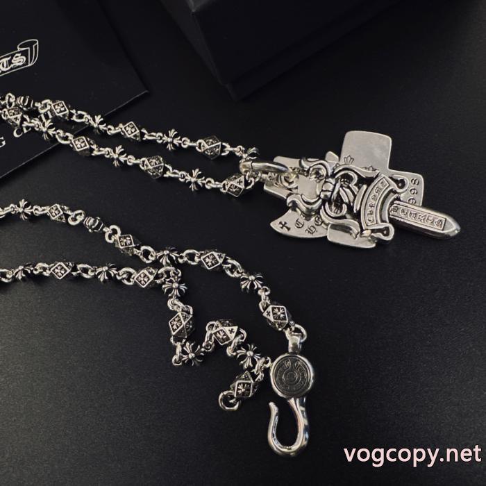 人気限定品 この冬は注目新作 大絶賛CHROME HEARTS偽物 ブランドネックレス_0_1