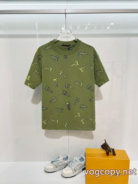 Tシャツ肌触りがとても良い ファッションの最先端！ 上品な質感LOUIS VUITTON偽 ブランド 販売_0_1