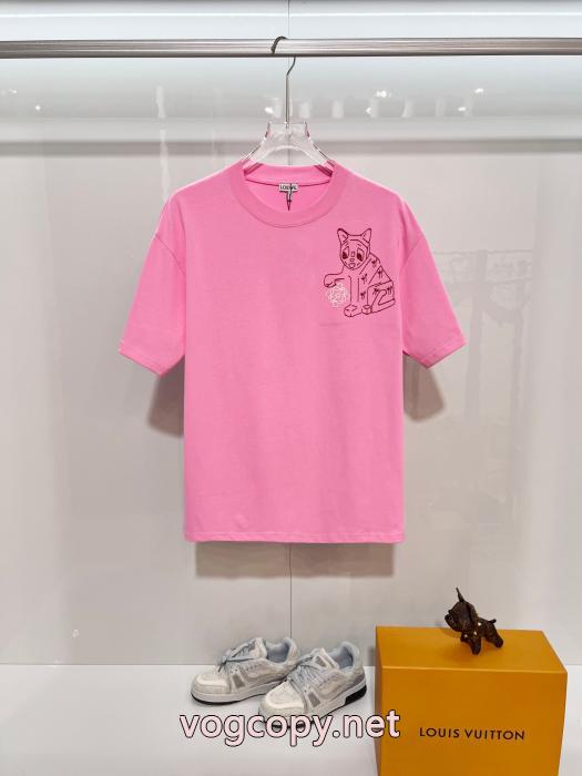 Tシャツ偽 ブランド 販売海外大人気 最新商品 個性派 LOEWE_0_5