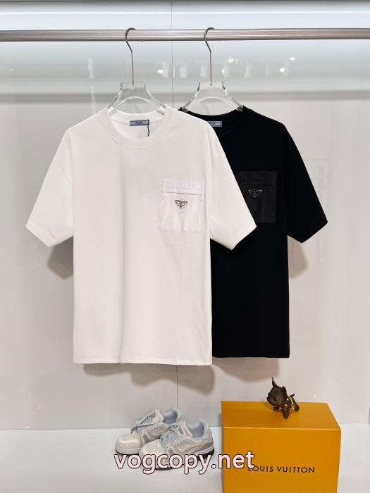 激安 通販 ブランドプラダ人気爆発新作登場 クラシック 超人気高品質Tシャツ_0_2
