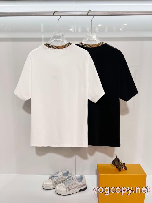 BURBERRYTシャツスーパー コピー メンズ絶対欲しい SS26オシャレ 最新作入荷_0_1