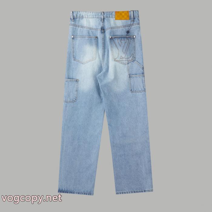ブランド フェイクLOUIS VUITTON即完売必至 新作オシャレ 先行入荷ジーンズ_0_3