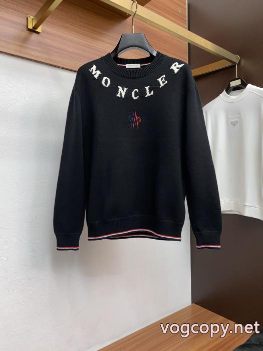 ブランド コピー 着払い格好いい ロゴ入り新作  今年流行セーターMONCLER_0_2