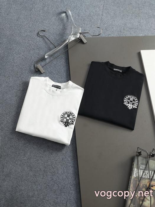 Tシャツ速達可　新作速乾超軽量 新作愛用セレブ多数 多用途スーパー コピーCHROME HEARTS_0_2