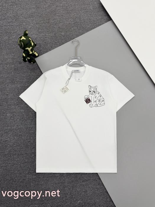 Tシャツ暖かな着心地 完売間近 数量限定再入荷ブランド コピー 販売LOEWE_0_4