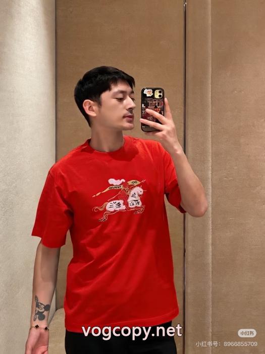 流行り 若者世代に人気が高い 新作追加!Tシャツブランド スーパー コピーBURBERRY_0_2