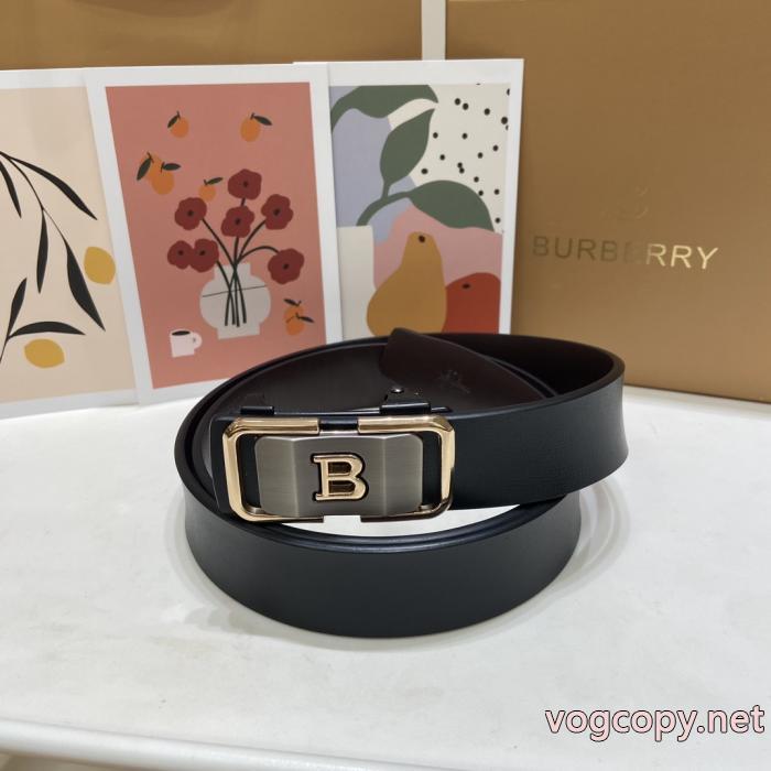セレブに大人気 完売間近 今季新作ブランド 通販 激安BURBERRYベルト_0_4